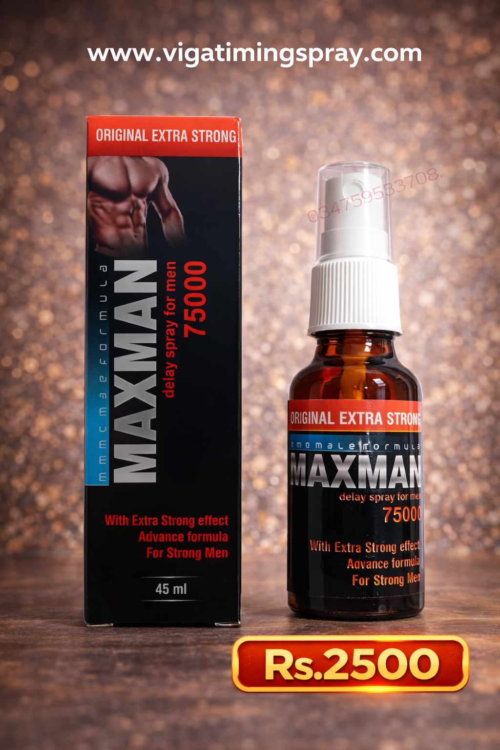 Timing Increase Spray | Maxman Spray 3 Timing Increase Spray | Maxman Spray